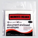 County A7 Document Enclosed Envelopes 25 Pack