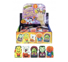 HALLOWEEN 5 X 3CM FINGER PUPPETS X 96 (20p each)