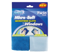 2 Pack Micro Soft Window Cloth