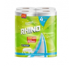 Freedom Rhino 2Ply Kitchen Towel ( 4 Pack X 6 )