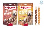 Chicken & Beef Twist Stick Dog Treat 6 Pack