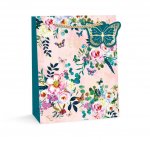 Gift Bag Large Butterflies ( 26 X 32 X 12cm )