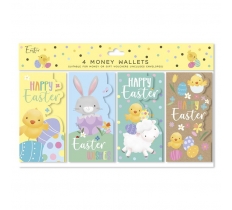 Easter Cute Money Wallets 4pack