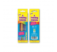 Tallon 6 Twist Action Crayons