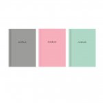 A6 Ruled Hardback Book Pastels