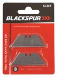 Blackspur 10 Pack Utility Knife Blade Set