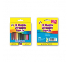 Tallon 10 Chunky 1/2 Size Colouring Pencil