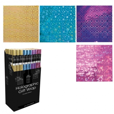 Holographic Gift Wrap 2M X 70cm