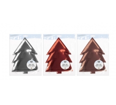 Foil Christmas Tree Paper Plates 6 Pack