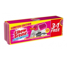 Elbow Grease Pink Scourer 4pack