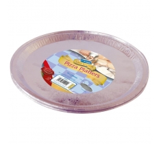 12" ( 30cm ) Round Foil Platters 3 Pack