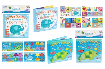 First Steps Soft PVC & Foam Baby Learning Bath Book