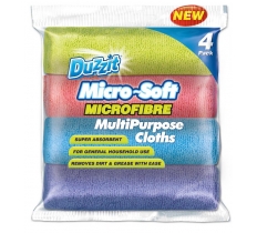 4 Pack Microfibre Cloth