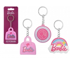 Barbie Soft Keychain 6cm 3 Assorted