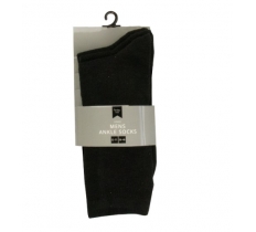 Mens Black Socks 7-11 - 3 Pairs