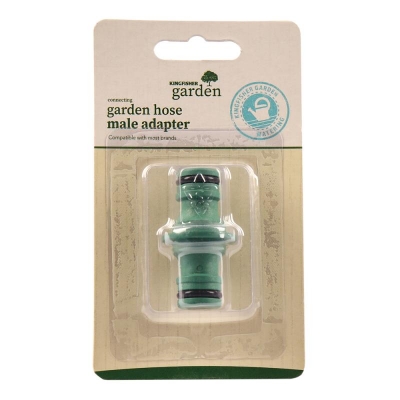 Garden Hose Half Inch Male Two Way Adaptor