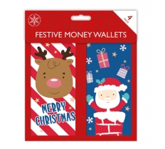 Christmas Character Money Wallets 4 Pack