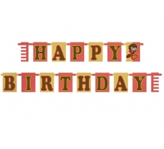 Harry Potter Happy Birthday Holographic Letter Banners 1.6M