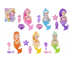 Mermaid Doll 5" With Accessories ( Assorted Designs )