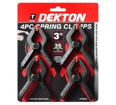Dekton 4 Pack Spring Clamps 3"