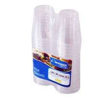 Clear Plastic 20ml Shot Glasses 32 Pack