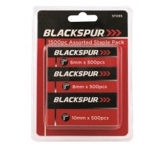 Blackspur Assorted Staple 1500 Pack