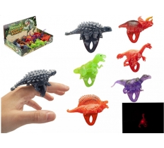 Light Up Dinosaur Ring ( Assorted Colours )