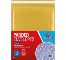 Mail Master J Manilla Padded Envelope 5 Pack