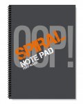 Spiral Note Pad, 20X28cm
