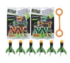 Finger Storm 7 Piece Bow Set With 1 Xbow And 6 Darts