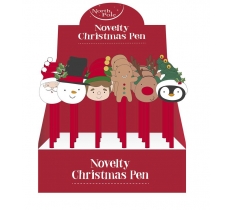 Christmas Novlety Felt Character Pens