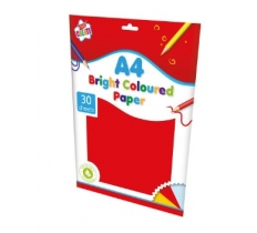 A4 30 Sheets Bright Paper Colour
