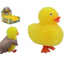 Light up Yellow Duck with feet (10cm)