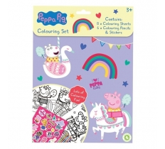 Peppa Pig Colouring Set