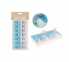 Travel Essentials 7 Day Pill Medication Storage Box