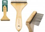 Crufts Bamboo Pet Rake Combpet Brush On Tie On Card