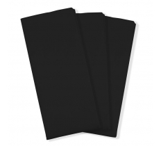 X1 Sheet Black Crepe Paper