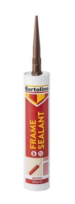Bartoline Std Size Cartridge Brown Frame Sealant