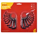 Amtech 20 Piece Hex Key Set