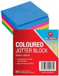 Mail Master Coloured Jotter Block 300 Sheets