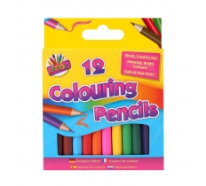 Tallon 12 Half Sized Coloured Pencils