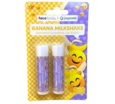 Face Facts Joypixels Lip Balms Banana Milkshake