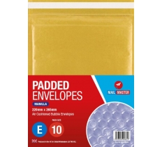 Mail Master E Manilla Padded Envelope 10 Pack