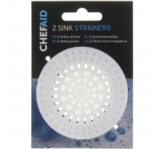 Chef Aid Plastic Sink Strainers Pack Of 2