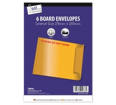 Tallon 6 X Board Envelopes 175X250mm