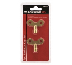 Blackspur 2 Pack Radiator Key Set