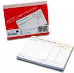 Silvine Petty Cash Voucher Pad 127mm X 102mm 100 Sheet