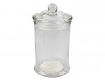 Plain Glass Jar with Lid 350ml