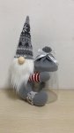 10" GONK GREY NORDIC CHRISTMAS CANDY JAR