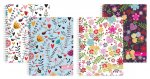Silvine A5 Twinwire Notebook Hearts Flowers Design 160 Pages